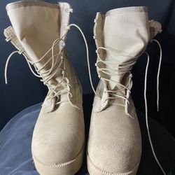 Military Boots Tan