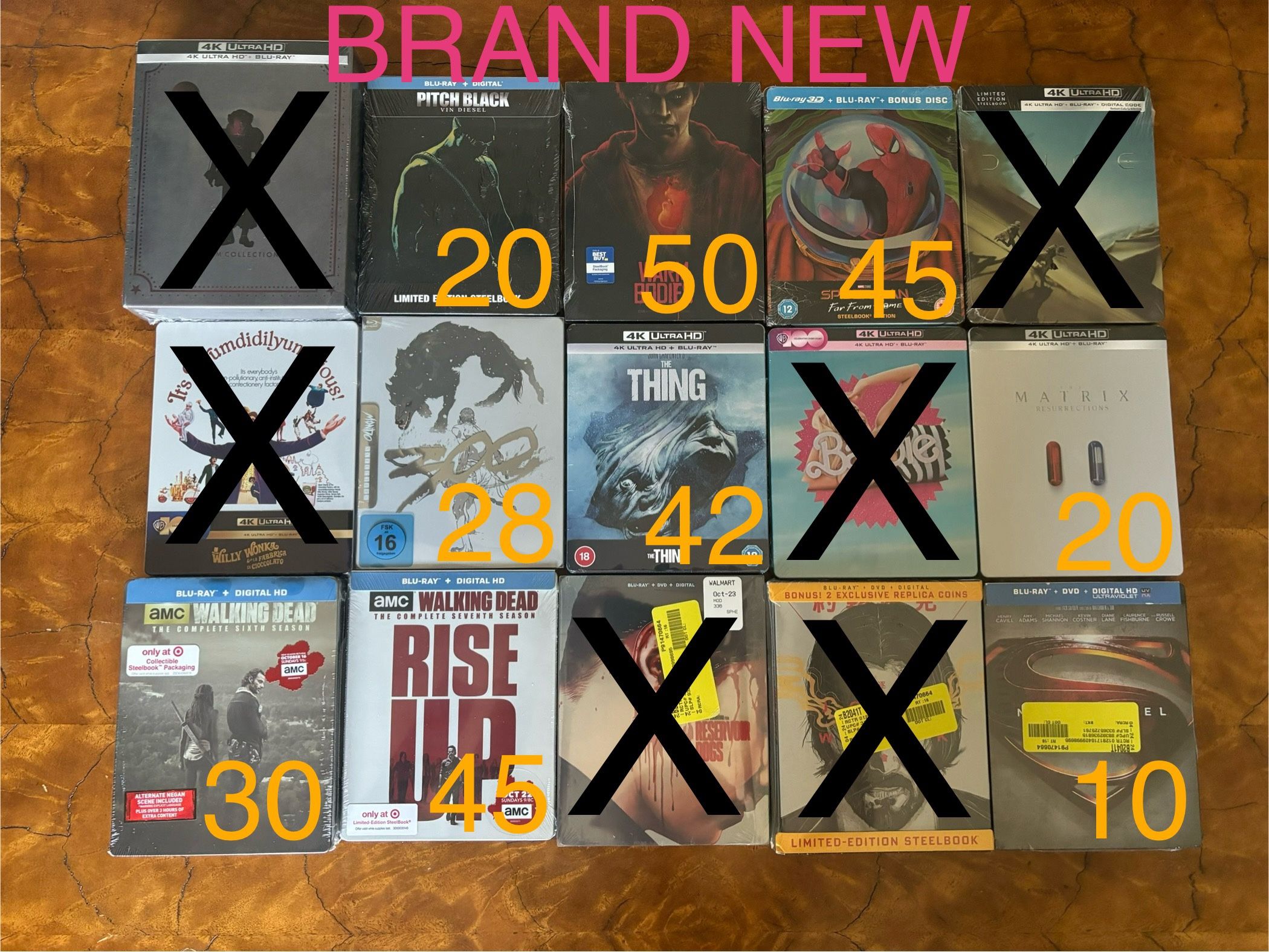 Various Steelbooks