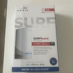 Brand New ARRIS S33 3.1 Cable Modem