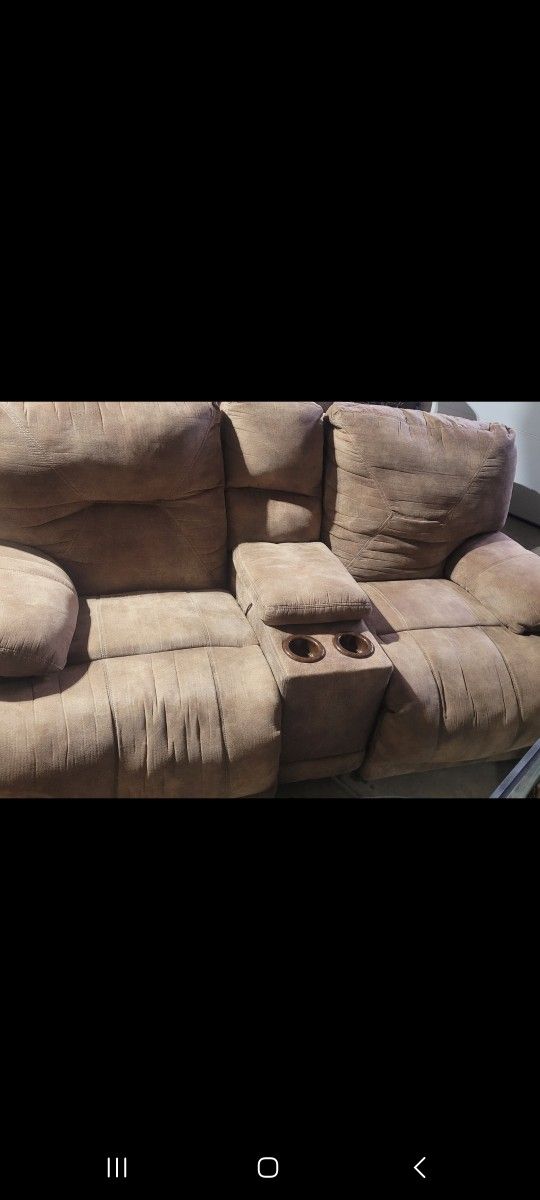 Couch and love seat for sale