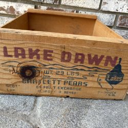 Lake Dawn & Knott’s crate wood boxes - country Farmhouse storage Hoke Decor - Simi Valley 