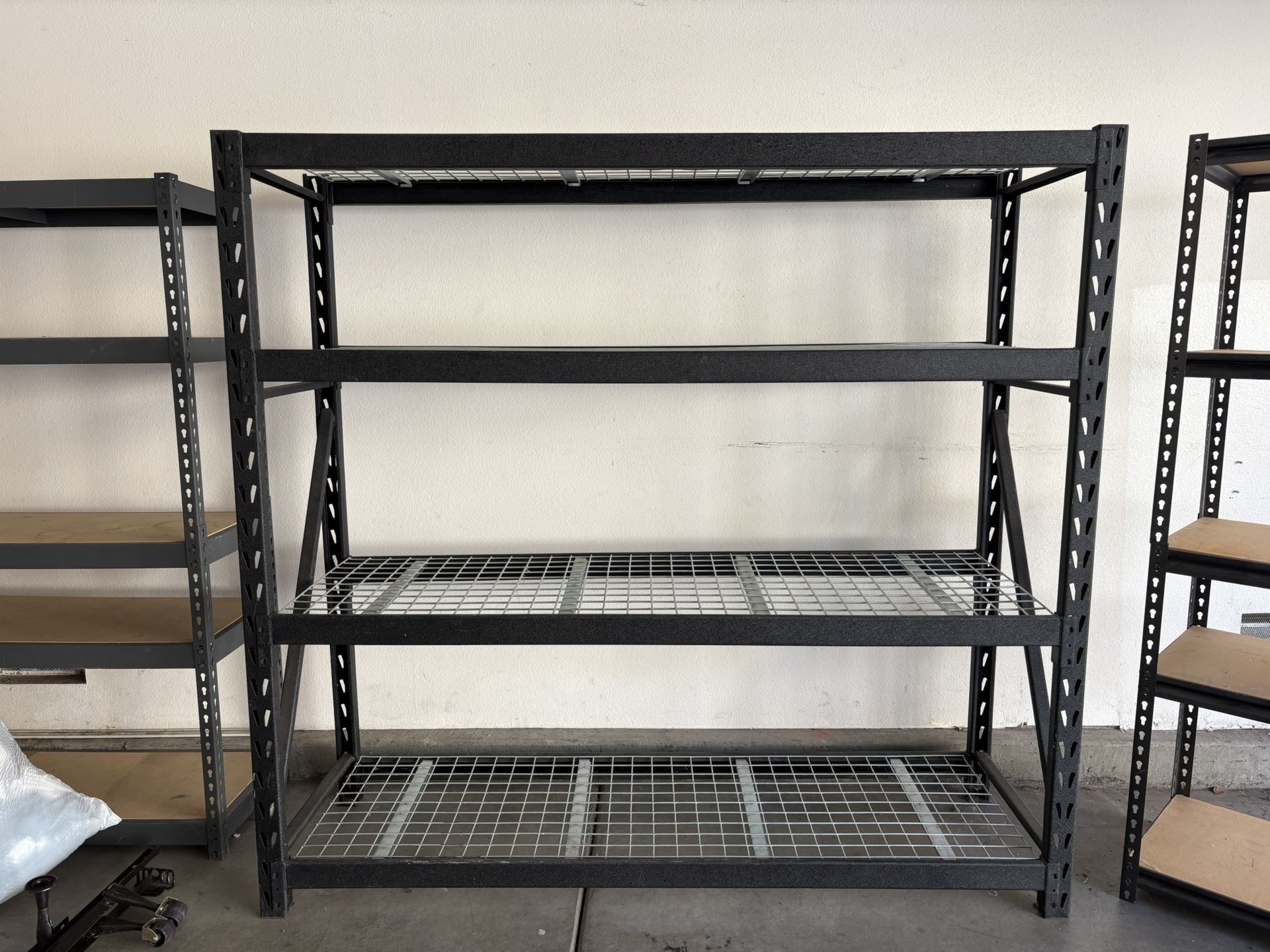 Heavy Duty Whalen 4-Shelf Storage Rack