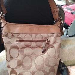 Genuine Coach bucket bag