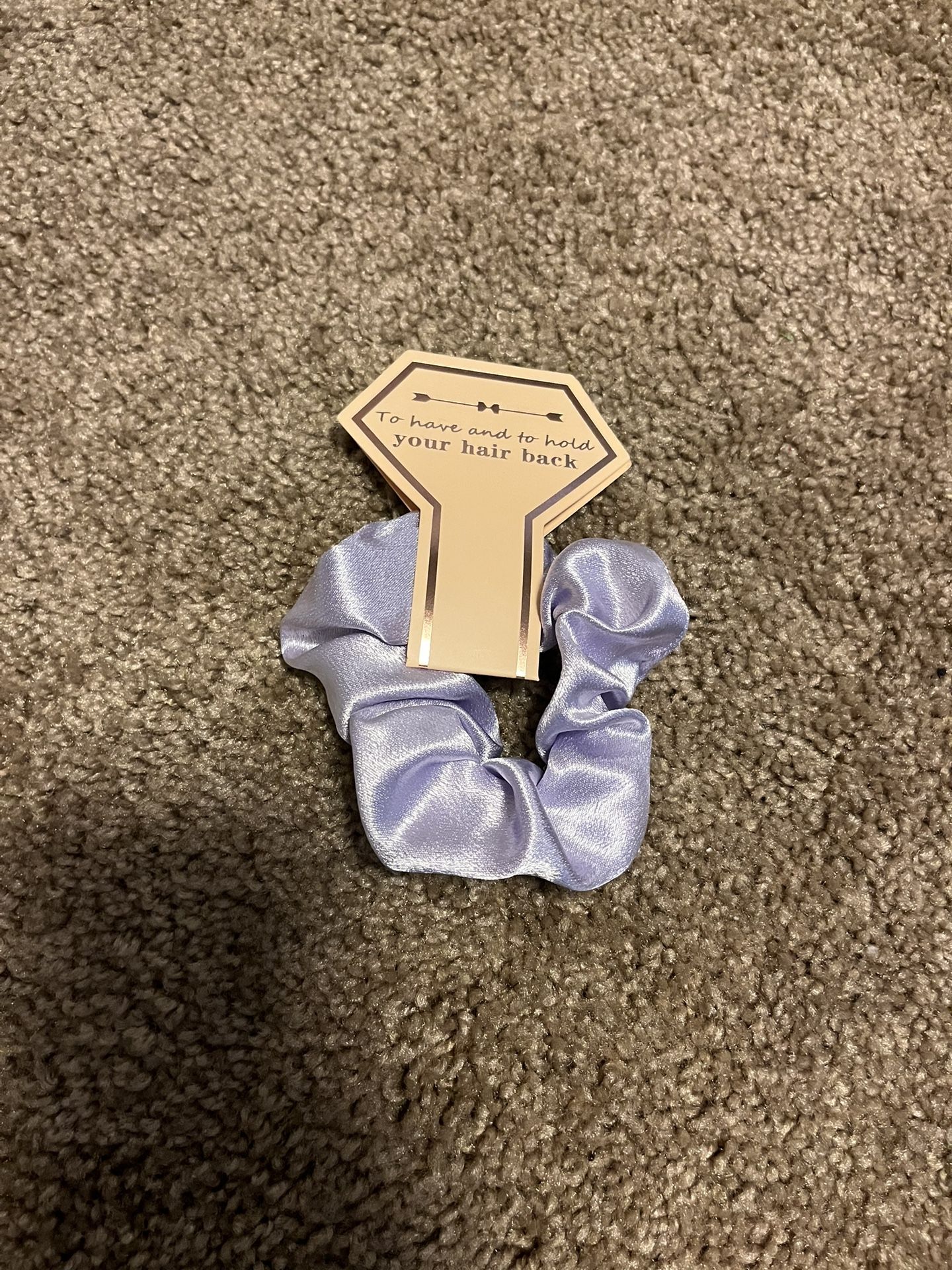Purple Scrunchie