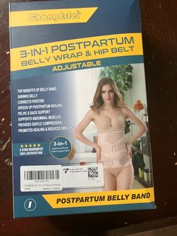 ChongErfei 3-in-1 Postpartum Belly Wrap & Hip Belt