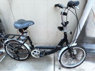 Folding bicycles