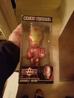IRON man wacky wobble bobblehead