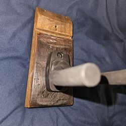 Oak Barrel Guitar Wall Mount