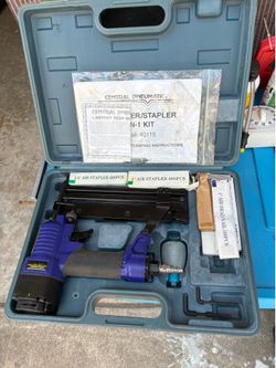 Air stapler gun