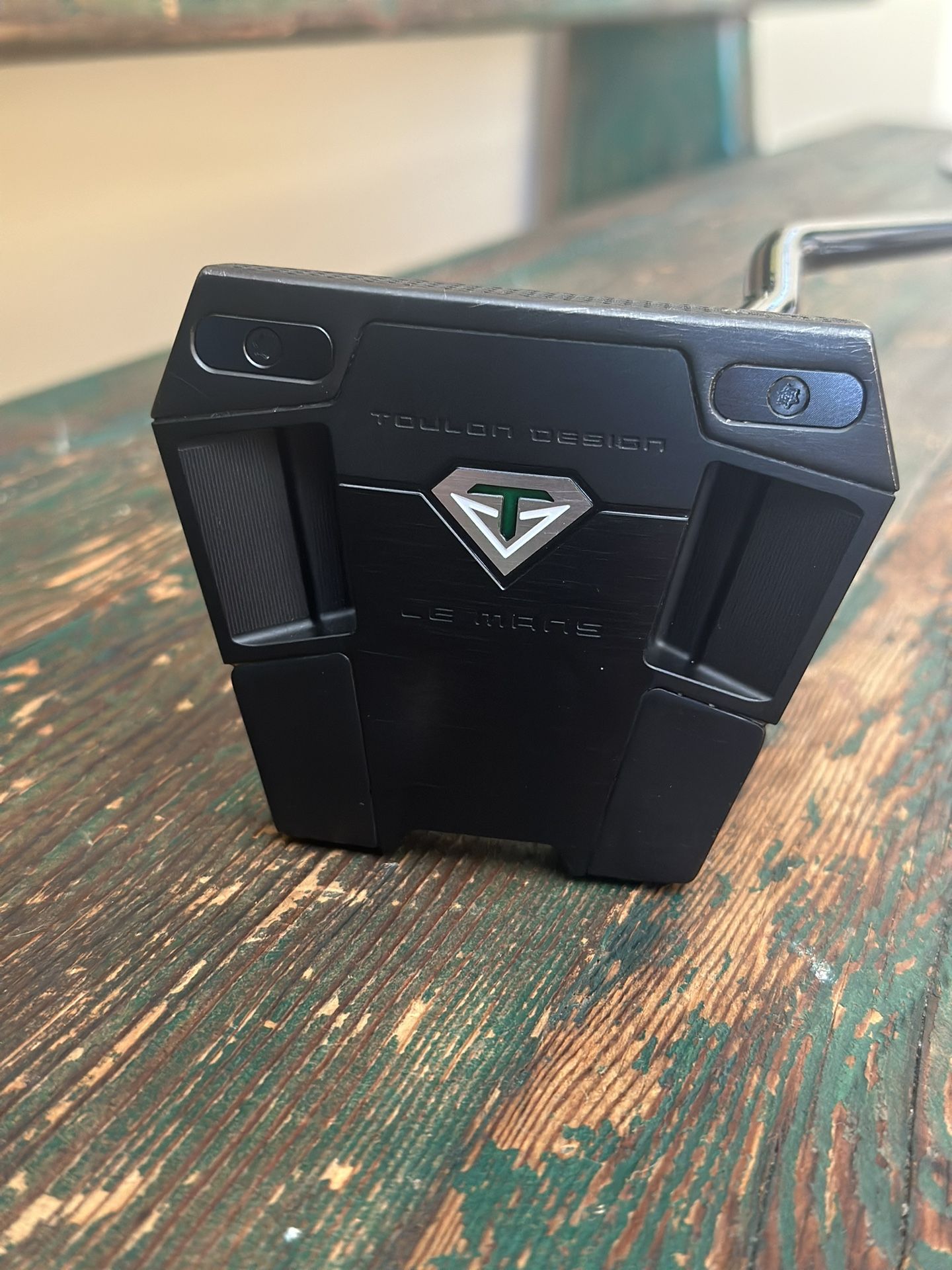 ODYSSEY TOULON LE MANS PUTTER W/ BLACK STEEL SHAFT