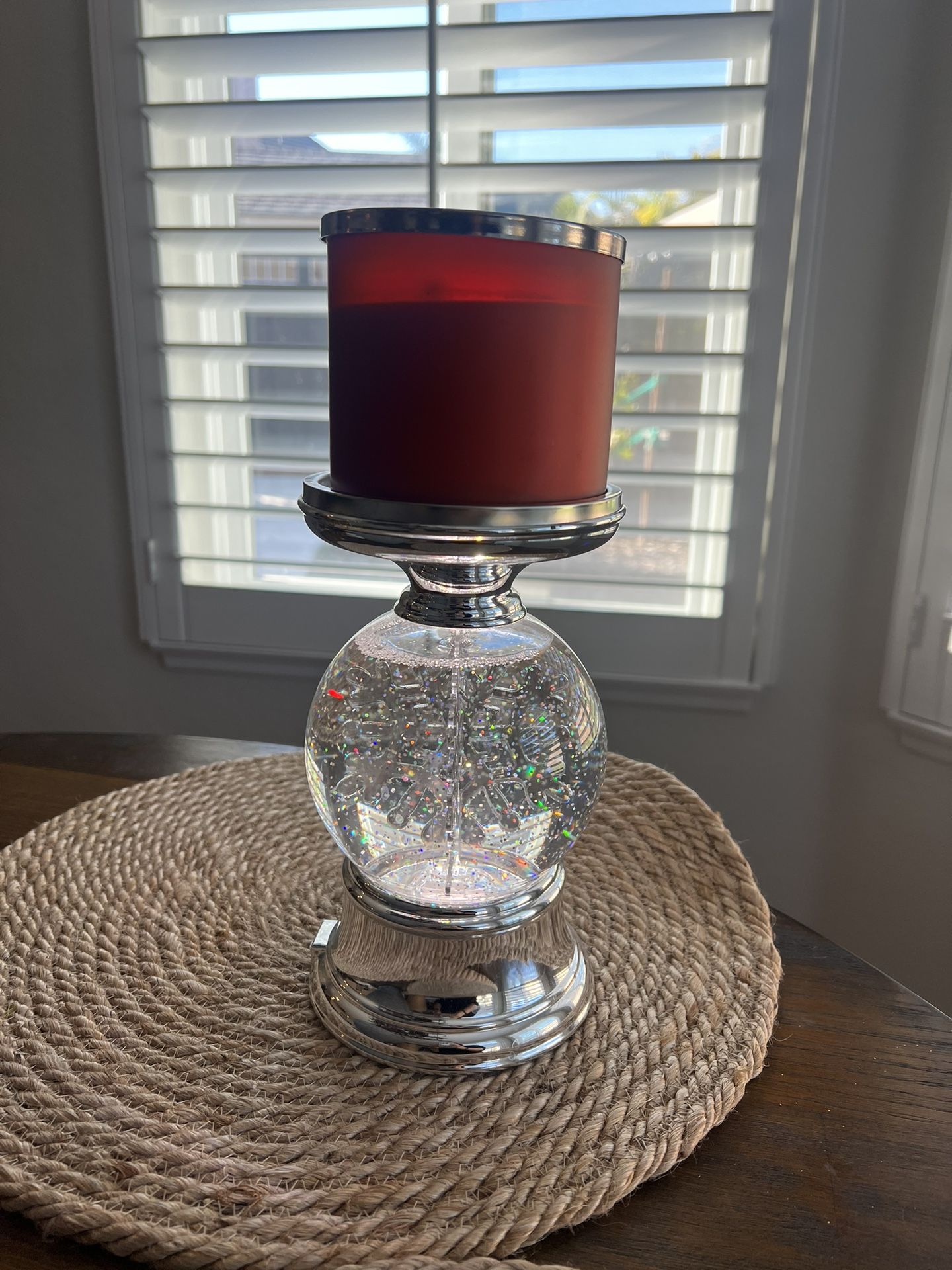 BBW 3 Wick Christmas Candle Holder