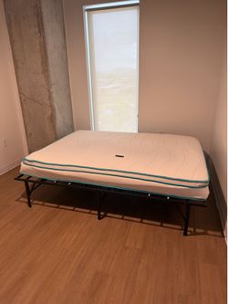 Mattress and bed frame