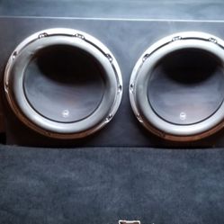 2 JL Audio 13w6 D4  13.5" Subs Sub Subwoofer Subwoofers