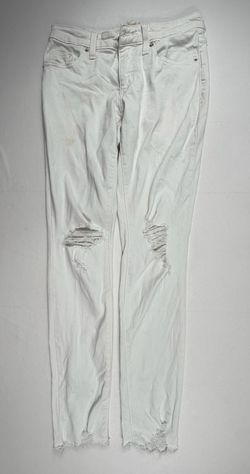 Universal Thread Mid Rise Skinny White Jeans Size 0