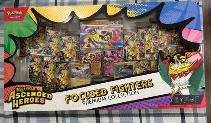 Pokémon Mega Evolution Ascended Heroes Focused Fighters Premium Collection