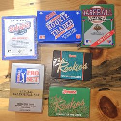 Several Sports Cards Sets Griffey And Bonds Rookies