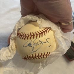 4 Signed Baseballs 2002