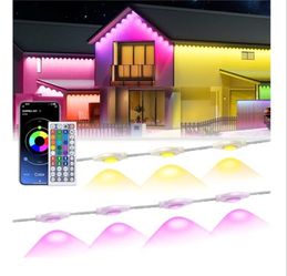 150Ft Permanent Outdoor Lights,Smart RGB Outdoor Lights with Remote APP Control, IP67 Waterproof Outside Light for House for Christmas, Halloween