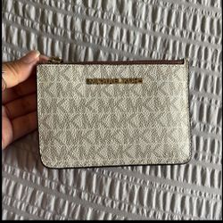 Michael Kors Metallic Gold Wristlet