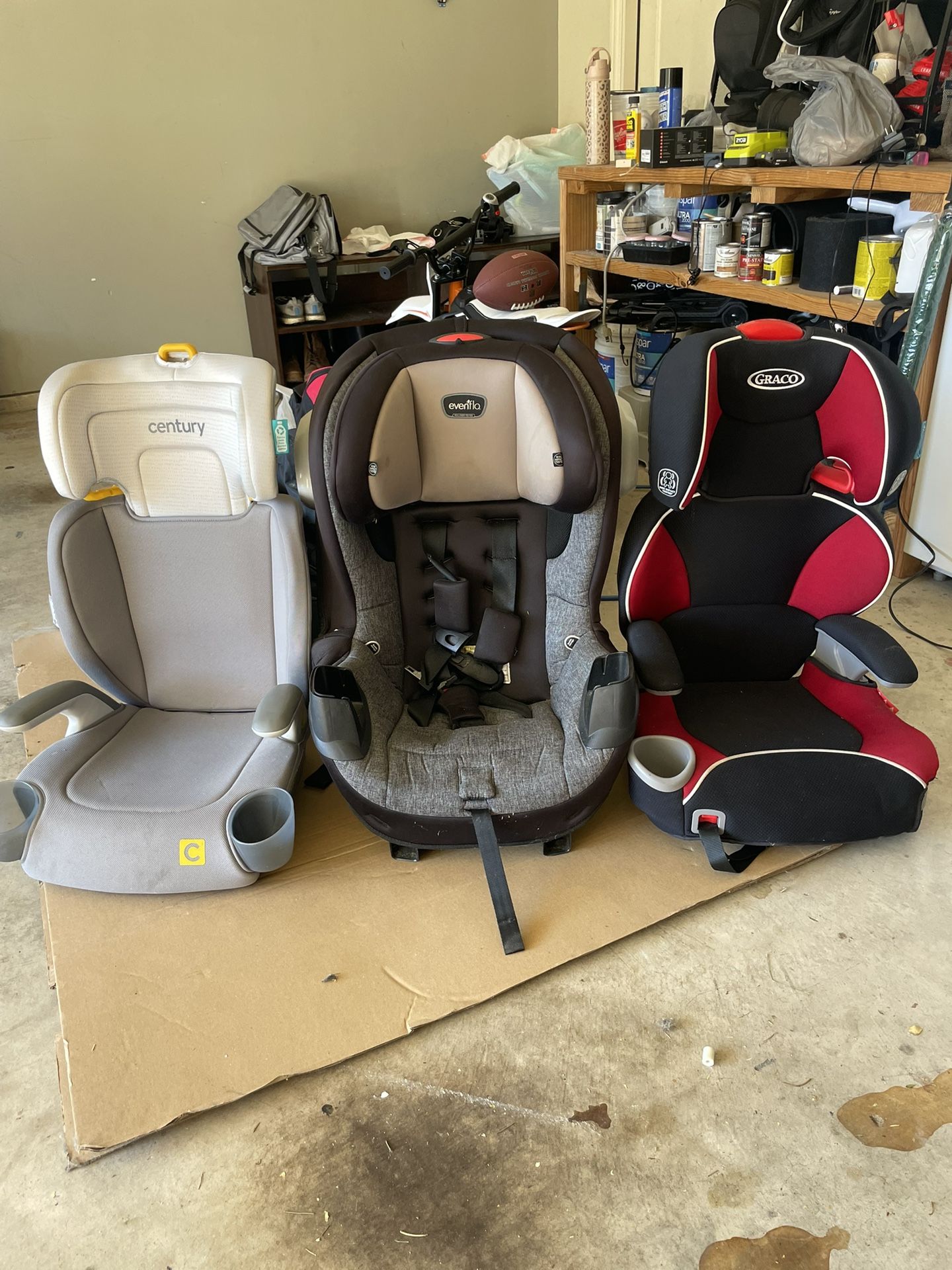 Three car Seats $30