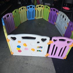 Baby Playpen Multicolored