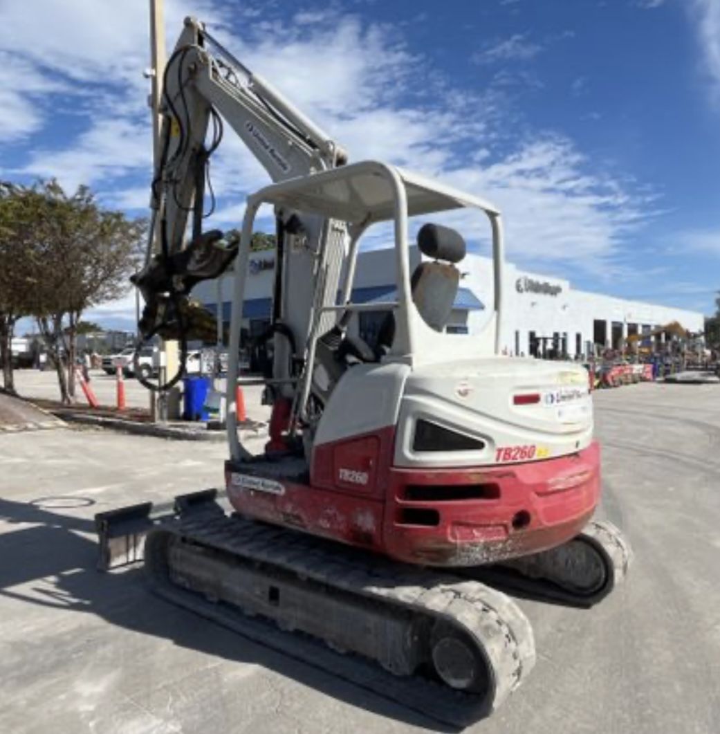 Takeuchi TB260 Mini Excavator