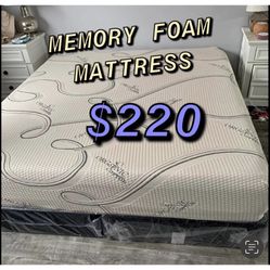 Queen Size Memory Foam Mattress 