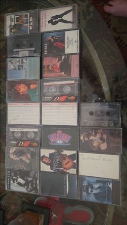 Collection of Music Cassettes