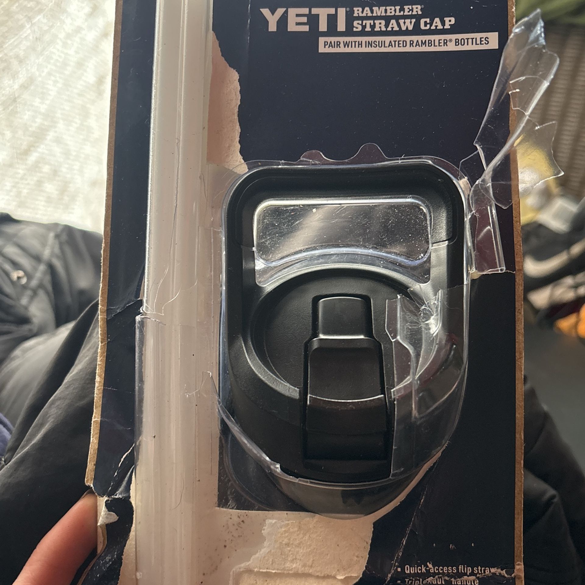 Yeti Rambler Lid & Straws