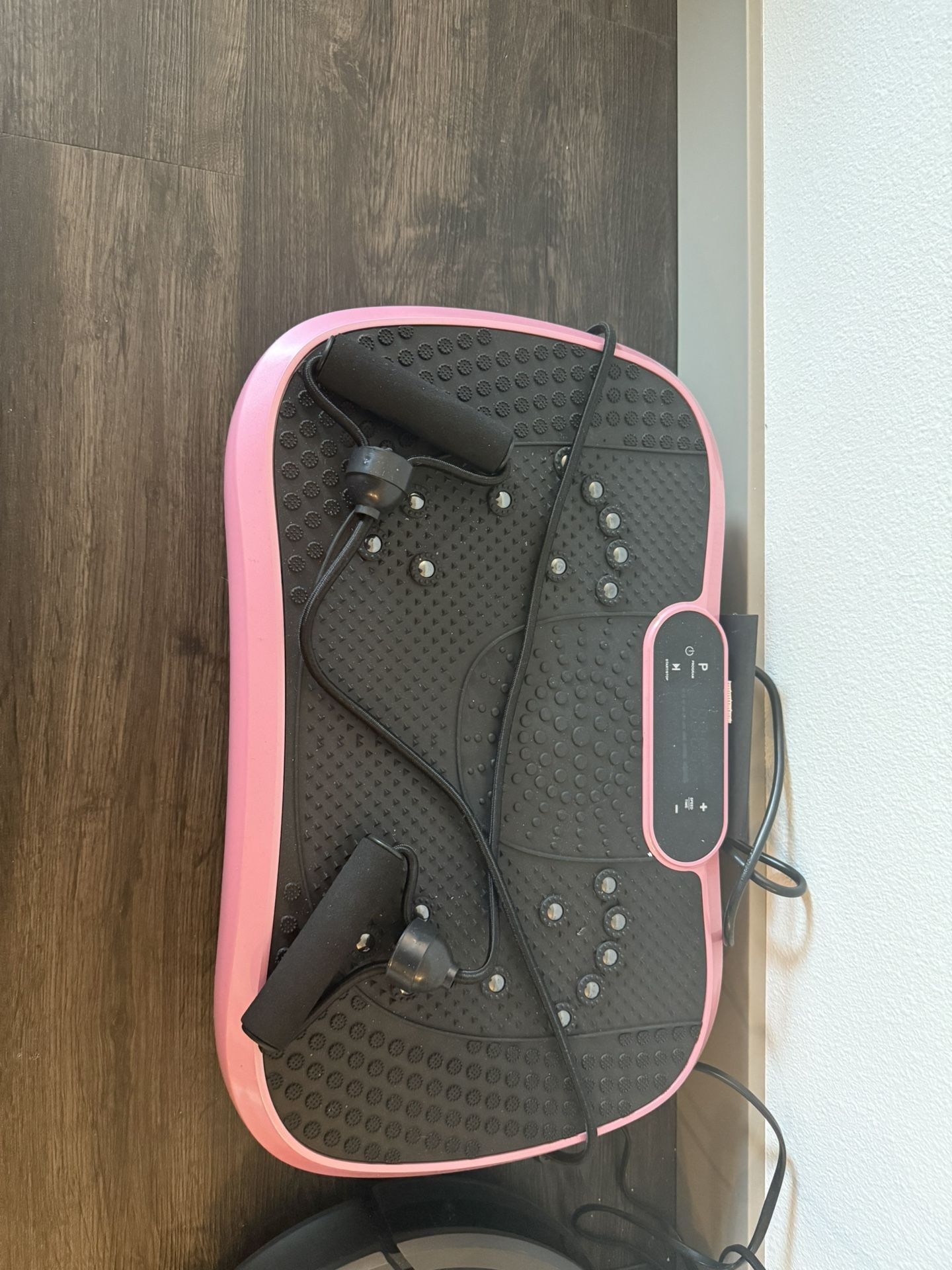 Pink & Black Vibration Plate