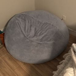 Periwinkle/ Gray Bean Bag