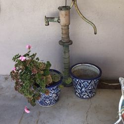 Yard Art Water Pump 