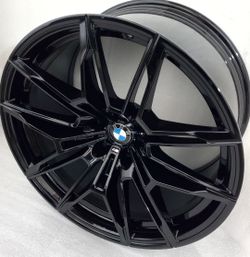 G80 BMW M3 M4 OEM Staggered Black Wheels Rims