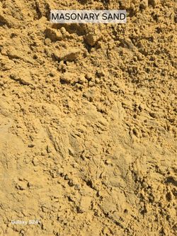 Masonary Sand (ASTM C-33) Delivered