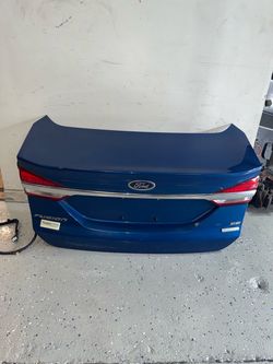 2013-2020 FORD FUSION Rear Trunk Deck Lid Camera w/o Spoiler N6 LIGHTNING BLUE