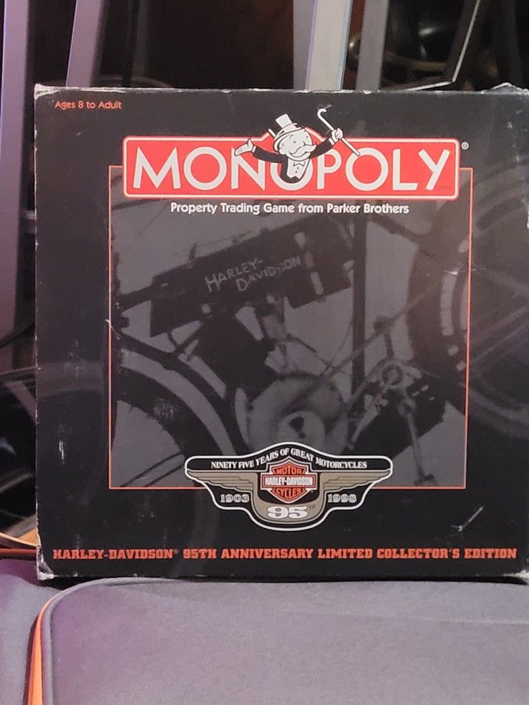 HARLEY-DAVIDSON MONOPOLY GAME
