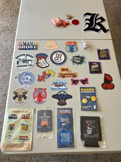 Dutch bros, Jordan , Nike stickers/accessories