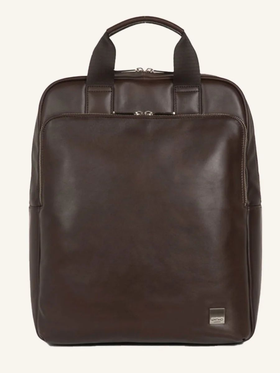 KNOMO Dale Leather Backpack