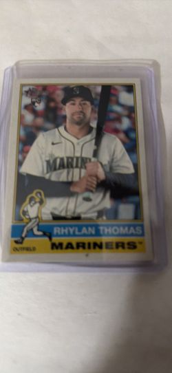 2025 topps heritage Rylan Thomas Seattle mariners