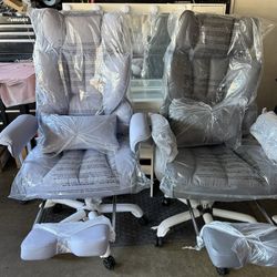 Office Chair with footrest