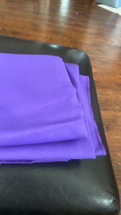 Purple Diamond table clothes
