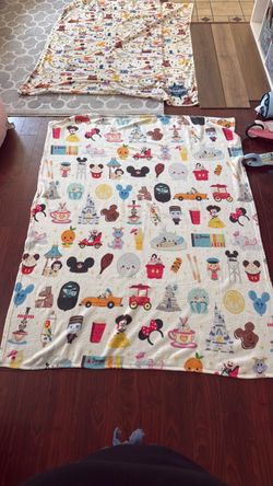 Disney kingdom of cuties blanket.