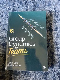 Group Dynamics for Teams 6th Ed