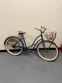 Vintage derby beach cruiser bike