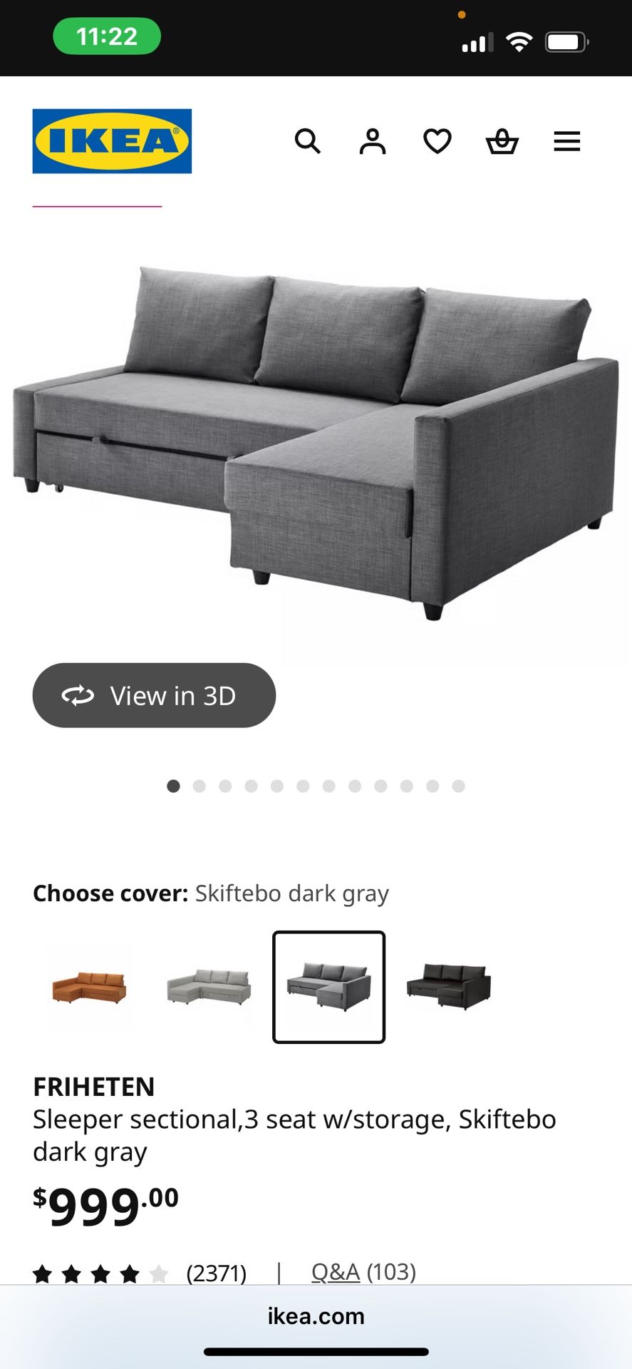 IKEA Couch 