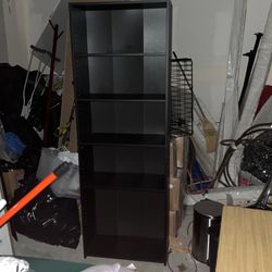 Black shelf