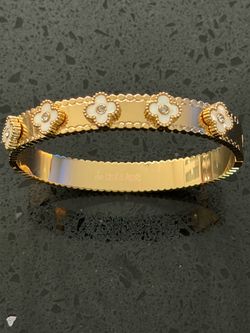 Gold Bangle Bracelet