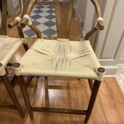 Gorgeous World Market Barstools X3 