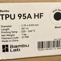 Bambu Labs Tpu 95a Hf Filament 