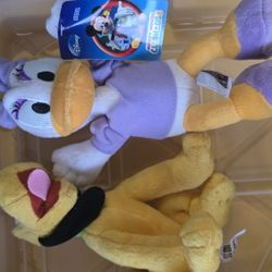 Daisy Pluto Disney Plushies